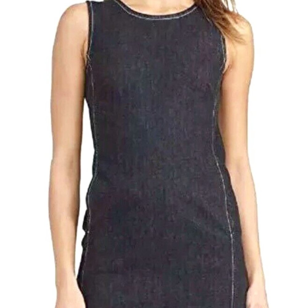 LAUREN Ralph Lauren sleeveless denim dress 18W